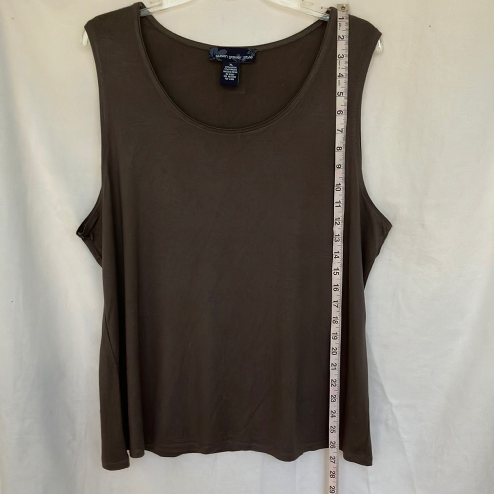 NWT Susan Graver tunic with tank size XL - Picture 5 of 15